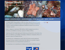 Tablet Screenshot of ioniandivers.gr